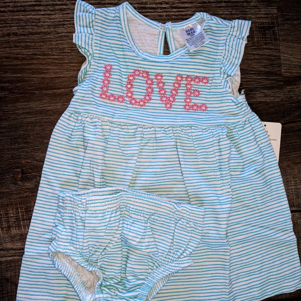 Cute two piece dress set
